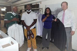 Register O’Donnell Delivers Donated Clothing to InnerCity Weightlifting