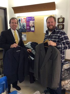 Register O'Donnell Donates Clothing Thanks to Countywide Donations