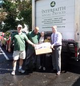 Register O'Donnell’s “Suits for Success” Program Makes a Donation to Interfaith Social Services